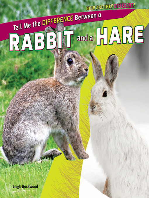 Title details for Tell Me the Difference Between a Rabbit and a Hare by Leigh Rockwood - Available
